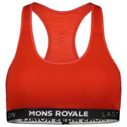 Mons Royale - Women's Sierra Sports Bra - Sport-BH Gr XS rot von Mons Royale
