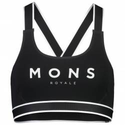 Mons Royale - Women's Stella X-Back Bra - Sport-BH Gr S schwarz von Mons Royale