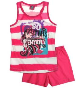 Monster High Shorty-Pyjama pink (152) von Monster High