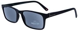 Montana sonnenbrille unisex rechteckig schwarz (MR73S) Stärke +1,50 von Montana