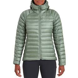 Montane Damen Anti-Freeze Daunenjacke mit Kapuze, Blasses Salbei, 38 von Montane