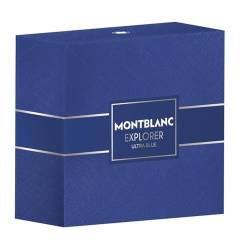 MONTBLANC Explorer Ultra Blue Gift Set Für Herren (EDP 60ml + Duschgel 100ml) von Montblanc