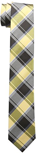 Monti Herren 01111-0073 Krawatte, Gelb (gelb 2220), One size (Herstellergröße: Breite 6 cm) von Monti