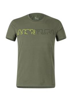 MONTURA Brand T-Shirt MTGC93X 4947 Herren Kurzarm Farbe Grün zum Wandern und Klettern, grün, Large von Montura