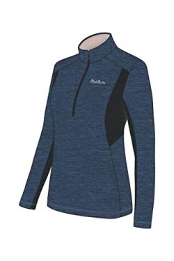 MONTURA - Damen-Shirt mit halber Reißverschluss Thermal Grid Anorak - Aschblau, Neberblau - Dust Rose - 8602, S von Montura