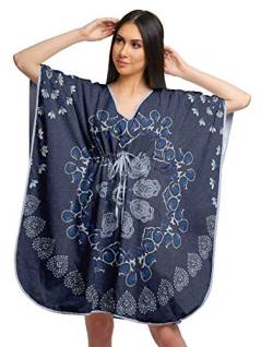 Moomaya Kurz Kaftan Vertuschung Kleid Gedruckt Frauen Kaftan Bademode Vertuschug von Moomaya