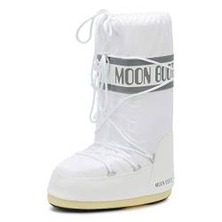 Moon Boot Nylon white 006 Unisex 39-41 EU Schneestiefel von Moon Boot