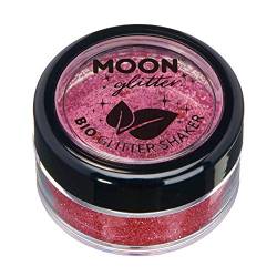 Biologisch abbaubarer Öko-Glitter von Moon Glitter - 100% kosmetischer Bio-Glitter für Gesicht, Körper, Nägel, Haare und Lippen - 5g - Rosa von Moon Glitter