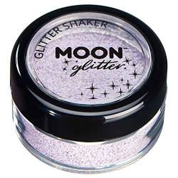 Pastell Glitzer Shaker von Moon Glitter - 100% kosmetische Glitzer für Gesicht, Körper, Nägel, Haare und Lippen - 3g - Lila von Moon Glitter