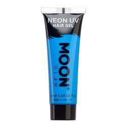Moon Glow, Neon-UV-Haargel Temporäre auswaschbare Haarfarbe, Spike und Leuchten! (Intensives Blau, 20 ml (1er Pack)) von Moon Glow