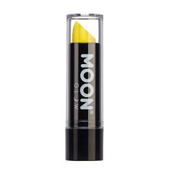 Moon Glow Neon UV-Lippenstift, leuchtender neonfarbener Lippenstift, leuchtet unter UV-Strahlung (Intensives Gelb, 1 Stück) von Moon Glow
