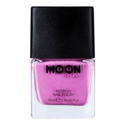 Moon Glow Neon UV-Nagellack, leuchtender Neon-Nagellack, leuchtet unter UV-Strahlung, 10 ml (Pastelllila, 1 Stück) von Moon Glow