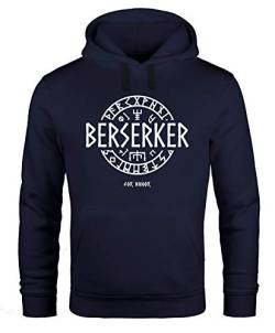 MoonWorks® Hoodie Herren Berserker for Honor Wikinger Runen Vikings Mode Fashion Logo-Shirt schwarz 4XL von MoonWorks