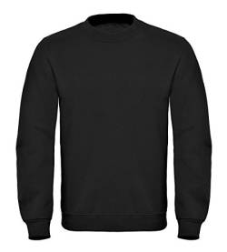 MoonWorks Herren Sweatshirt schwarz M von MoonWorks