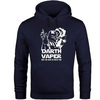 MoonWorks Hoodie Hoodie Herren Darth Vaper Dampfer Kapuzen-Pullover Moonworks® von MoonWorks