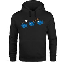 MoonWorks Hoodie Hoodie Herren Fische lustig Fischfurz Fun-Shirt furzen Witz Scherz Meme Kapuzen-Pullover Moonworks® von MoonWorks