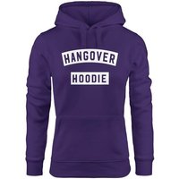 MoonWorks Hoodie Kapuzen-Pullover Damen Hangover Hoodie Moonworks® von MoonWorks