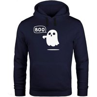 MoonWorks Hoodie Kapuzen-Pullover Herren Geist BOO Gespenst Halloween Hoodie Männer Moonworks® von MoonWorks