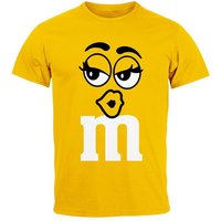 MoonWorks Print-Shirt Herren T-Shirt Fasching Karneval M Aufdruck Gruppen- Kostüm Verkleidun mit Print von MoonWorks