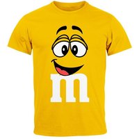 MoonWorks Print-Shirt Herren T-Shirt Fasching Karneval M Aufdruck Gruppen- Kostüm Verkleidun mit Print von MoonWorks