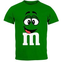 MoonWorks Print-Shirt Herren T-Shirt Fasching Karneval M Aufdruck Gruppen- Kostüm Verkleidun mit Print von MoonWorks