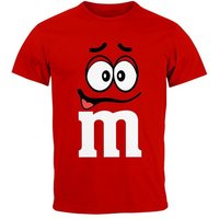 MoonWorks Print-Shirt Herren T-Shirt Fasching Karneval M Aufdruck Gruppen- Kostüm Verkleidun mit Print von MoonWorks