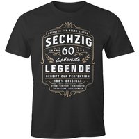 MoonWorks Print-Shirt Herren T-Shirt Lebende Legende Alter 18 - 90 Geburtstag Geschenk für Männer MoonWorks® mit Print von MoonWorks