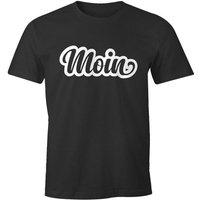 MoonWorks Print-Shirt Moin Herren T-Shirt Fun-Shirt mit Print von MoonWorks