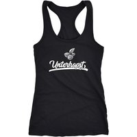 MoonWorks Tanktop Damen Tanktop Unterhopft Bier Festival Party Tank Top Shirt Racerback Moonworks® von MoonWorks