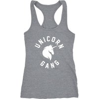 MoonWorks Tanktop Unicorn Gang Tank-Top Damen Einhorn Moonworks® von MoonWorks