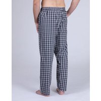 Moonline Schlafhose Herren Webhose Freizeithose Loungewear aus 100% Baumwolle von Moonline