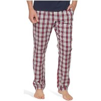 Moonline Schlafhose Herren Webhose Freizeithose Loungewear aus 100% Baumwolle von Moonline