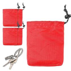 Moonyan 10 Pcs -Kordelzugtasche | 5 Stück Aufbewahrungstasche - Leichte Reisetasche, tragbare Tasche mit Kordelzug für Schlüssel, kleine Ziele, Kleinigkeiten von Moonyan