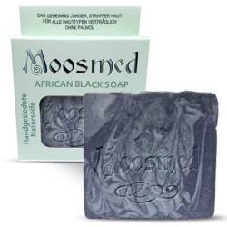 Moosmed African Black Soap Naturseife - vegane Seife handgemacht in Deutschland von Moosmed