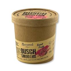 Moosmed Dusch Smoothie Sweet Fruits - vegane Bio-Seife handgefertigt in Deutschland – Dusch Butter mit Peeling Effekt von Moosmed