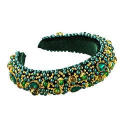 Haarbänder, barockes Schwamm-Stirnband mit Sternenhimmel, für Perlen- und Kristallschmuck, Haarreifen von Morain