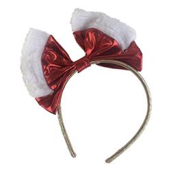 Haarbänder, plissierter Schleife, Kopfschmuck, elegante große Schleifen, Haarreif, Foto-Requisiten, rote Schleife, Haarband, Party-Haarband für besondere Anlässe von Morain