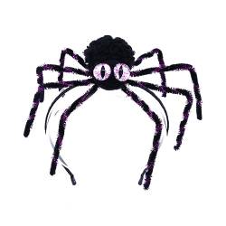 Morain Stirnbänder, lustiges Araneid Stirnband Geburtstag Party Cosplay Spiderling Kopfbedeckung Haarschmuck Halloween Kostüm Haarband von Morain