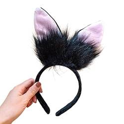 Stirnbänder, Mädchen Haarspangen Schöne Stirnband Tier Ohr Streo Haarnadel Gothic Cartoon Ohr Haarnadeln für Kinder Halloween von Morain