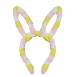 Stirnbänder, Weihnachten Festival Stirnband Kaninchen Ohr Form Haar Hoop Plüsch Kopfschmuck Ostern Party Cosplay Stirnband für Erwachsene Unisex von Morain