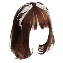 Stirnbänder, große Schleife, Haarreif, Vintage-Spitze, Kopfbedeckung, Feen-Kopfschmuck, Accs Haarreifen für Straßenschießen von Morain