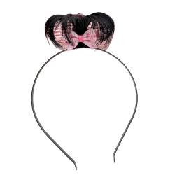 Stirnbänder, lustige Schleife, Haarbänder, Fotoautomaten-Requisiten, Cartoon-Stirnband, Party, Kopfschmuck, Zöpfe, Stirnband für Musikfestivals von Morain
