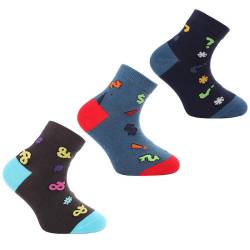 Bunte Socken Moraj Farbmix 3 Paare von Moraj