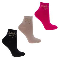 Damen Socken Moraj Mit Pailletten 3 Paar von Moraj