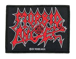 Morbid Angel Red Logo Aufnäher Patch Gewebt & Lizenziert !! von Morbid Angel