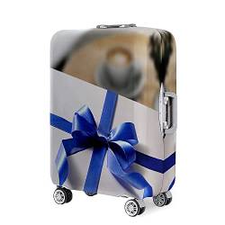 Morbuy Elastisch Reise Kofferhülle Kofferschutzhülle Koffer Schutzhülle mit Reißverschluss Luggage Cover Waschbar 3D Drucken Gepäck Cover mit Kofferschutz-Bezug (Fliege 5,XL (30-32 Zoll)) von Morbuy