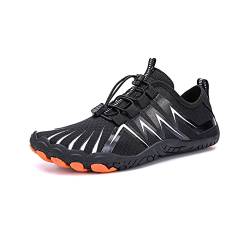 Morbuy Sommer Strandschuh Badeschuhe Wasserschuhe, Trekking Schwimmschuhe Damen Herren Schnell Trocknend rutschfeste Aquaschuhe Barfuß Schuhe 35-46 für Outdoor Surf Yoga Wassersport von Morbuy