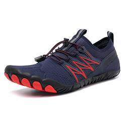 Morbuy Strandschuh Damen Herren Badeschuhe Sommer Surf Wasserschuhe Trekking Schwimmschuhe Schnell Trocknend rutschfeste Aquaschuhe 36-46 Barfuß Schuhe für Outdoor Wassersport Yoga von Morbuy