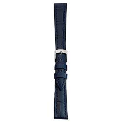 Morellato Easy Click Armband für Damen und Herren, aus echtem Kalbsleder, Alligator-Druck, A01X5203480, blau, 12mm, Gurt von Morellato