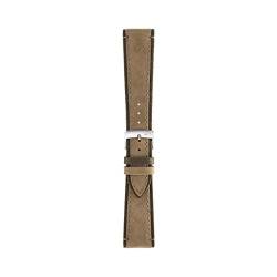 Morellato Herren Uhrarmband, MANUFATTI Kollektion, mod. Vecellio, aus Echtes Leder - Nabuck - A01X5332C38 von Morellato